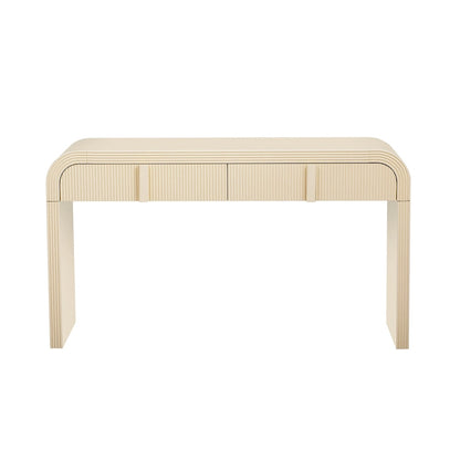 Table console à la silhouette arrondie moderne et unique