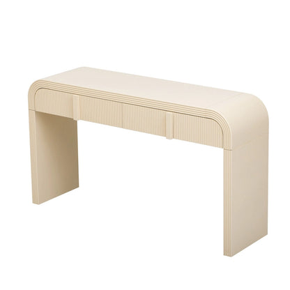 Table console à la silhouette arrondie moderne et unique