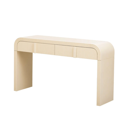 Table console à la silhouette arrondie moderne et unique