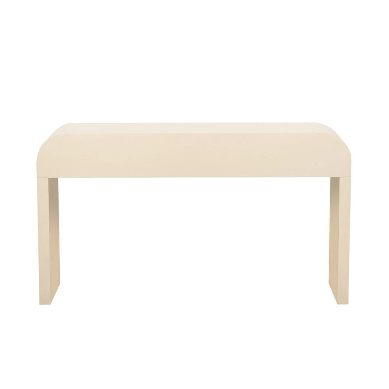 Table console à la silhouette arrondie moderne et unique