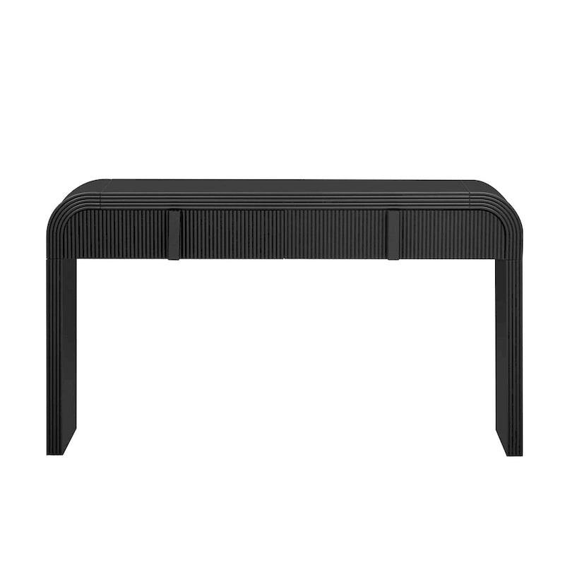 Table console à la silhouette arrondie moderne et unique