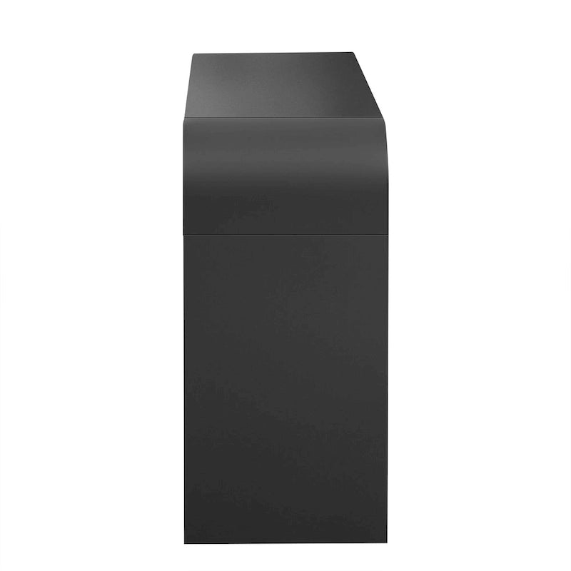 Table console à la silhouette arrondie moderne et unique