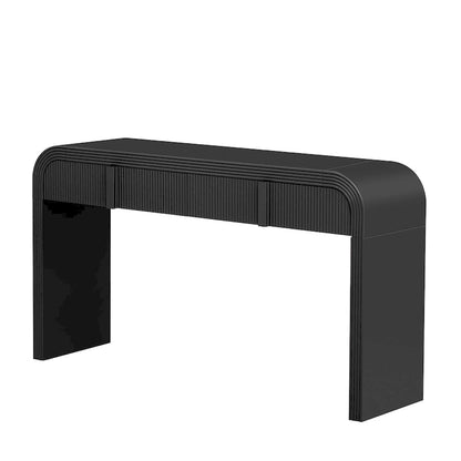 Table console à la silhouette arrondie moderne et unique
