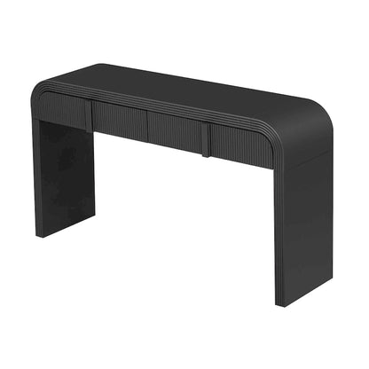 Table console à la silhouette arrondie moderne et unique