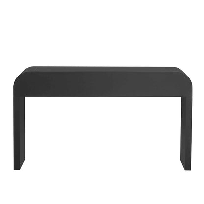 Table console à la silhouette arrondie moderne et unique