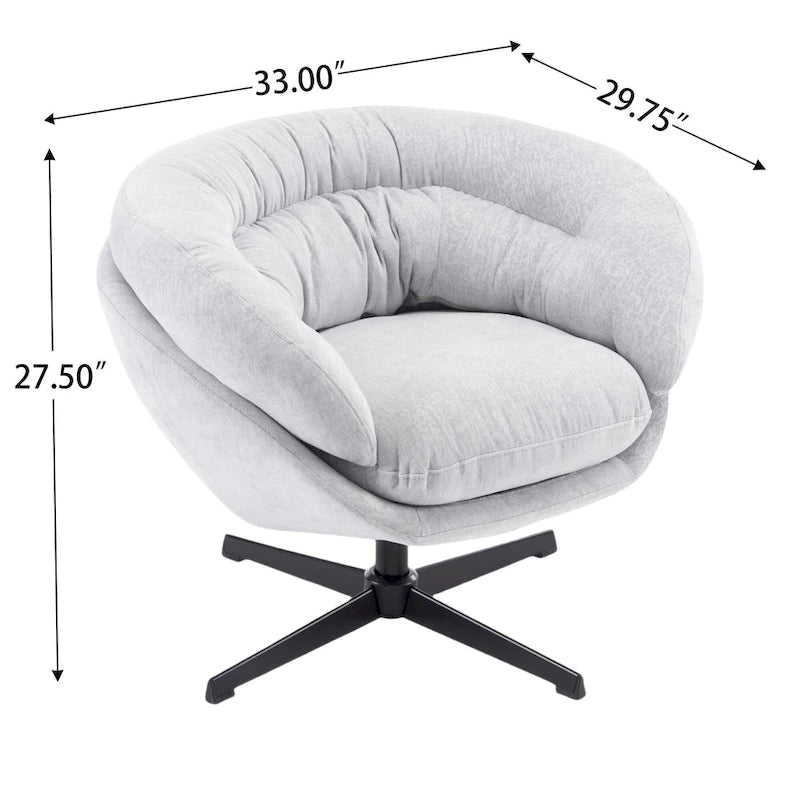 Fauteuil pivotant Liamer de Christopher Knight Home