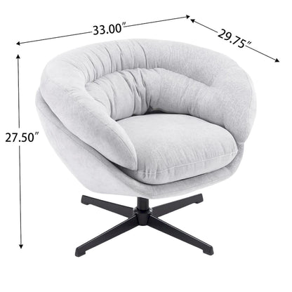 Fauteuil pivotant Liamer de Christopher Knight Home