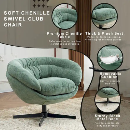 Fauteuil pivotant Liamer de Christopher Knight Home
