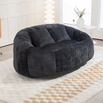 GDFStudio - Canapé relax 2 places Laurel Chenille avec mousse haute densité et confort surdimensionné
