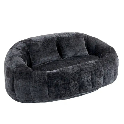GDFStudio - Canapé relax 2 places Laurel Chenille avec mousse haute densité et confort surdimensionné