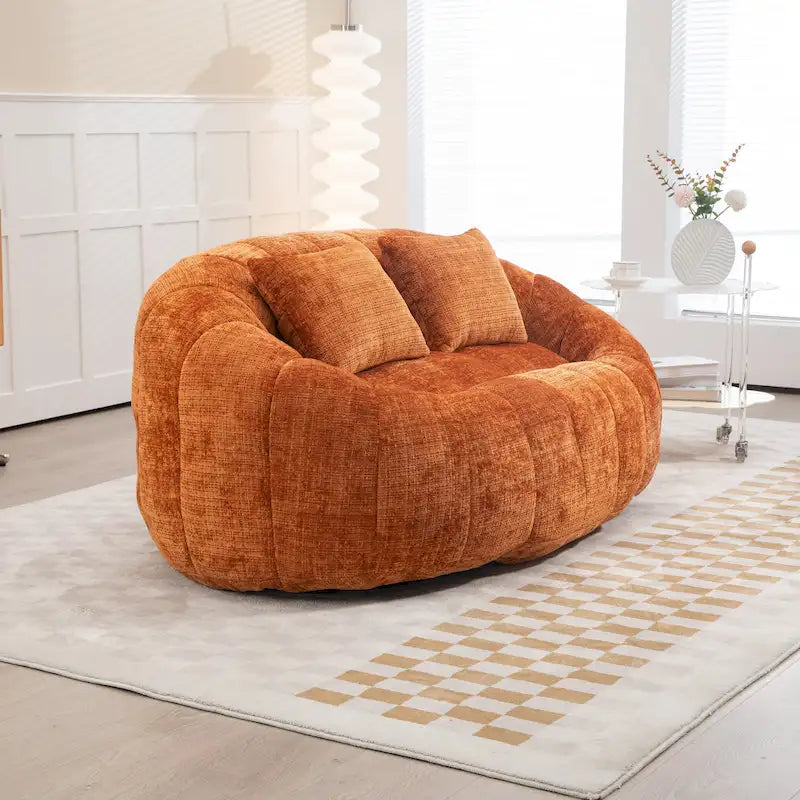 GDFStudio - Canapé relax 2 places Laurel Chenille avec mousse haute densité et confort surdimensionné