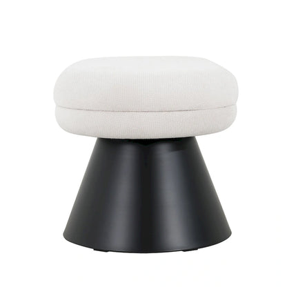 Christopher Knight Home - Banquette de salle à manger rembourrée Nathan, pouf d'entrée et de chambre à coucher à montage en 2 étapes avec pieds en fer noir