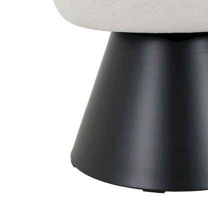 Christopher Knight Home - Banquette de salle à manger rembourrée Nathan, pouf d'entrée et de chambre à coucher à montage en 2 étapes avec pieds en fer noir