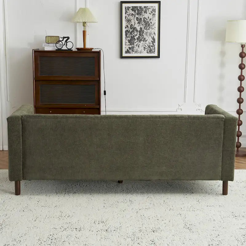 Christopher Knight Home - Canapé 3 places capitonné moderne pour salon