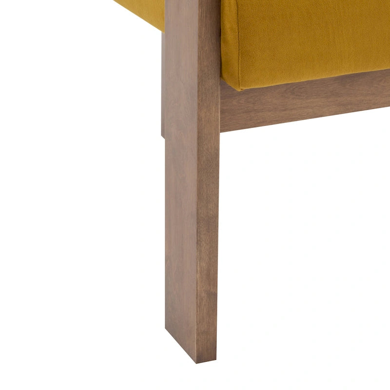 Fauteuil d'appoint Gilbert moderne à accoudoirs ronds rembourrés par Christopher Knight Home