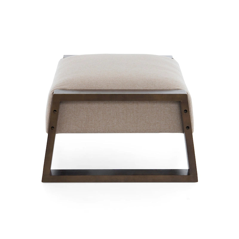 Christopher Knight Home - Pouf capitonné Harper, beige moderne, pour une polyvalence compacte