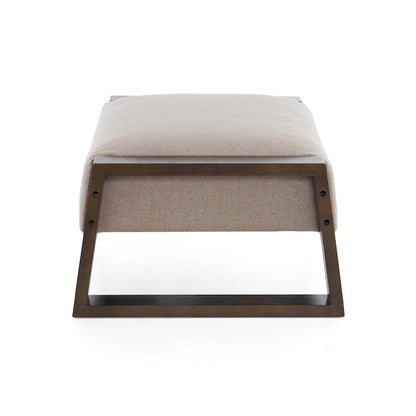 Christopher Knight Home - Pouf capitonné Harper, beige moderne, pour une polyvalence compacte