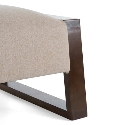 Christopher Knight Home - Pouf capitonné Harper, beige moderne, pour une polyvalence compacte