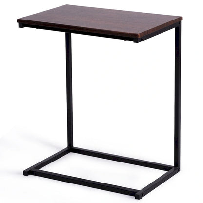 Gymax Support pour ordinateur portable 26 pouces, table d'appoint pour canapé ou bureau à domicile - 22 x 14 x 26 pouces
