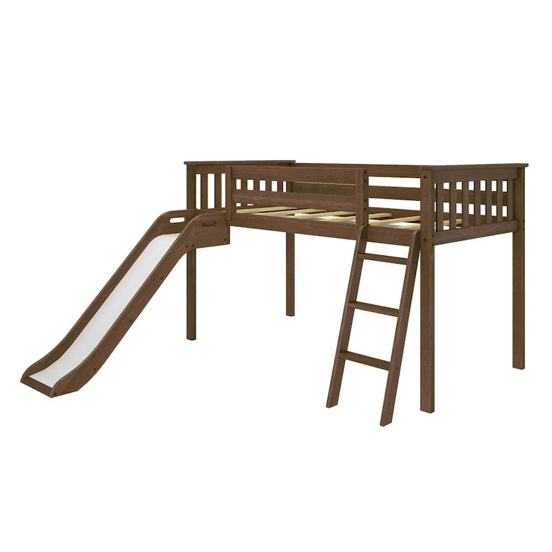 Max and Lily Classic Lit mezzanine bas pour lit simple avec glissière facile