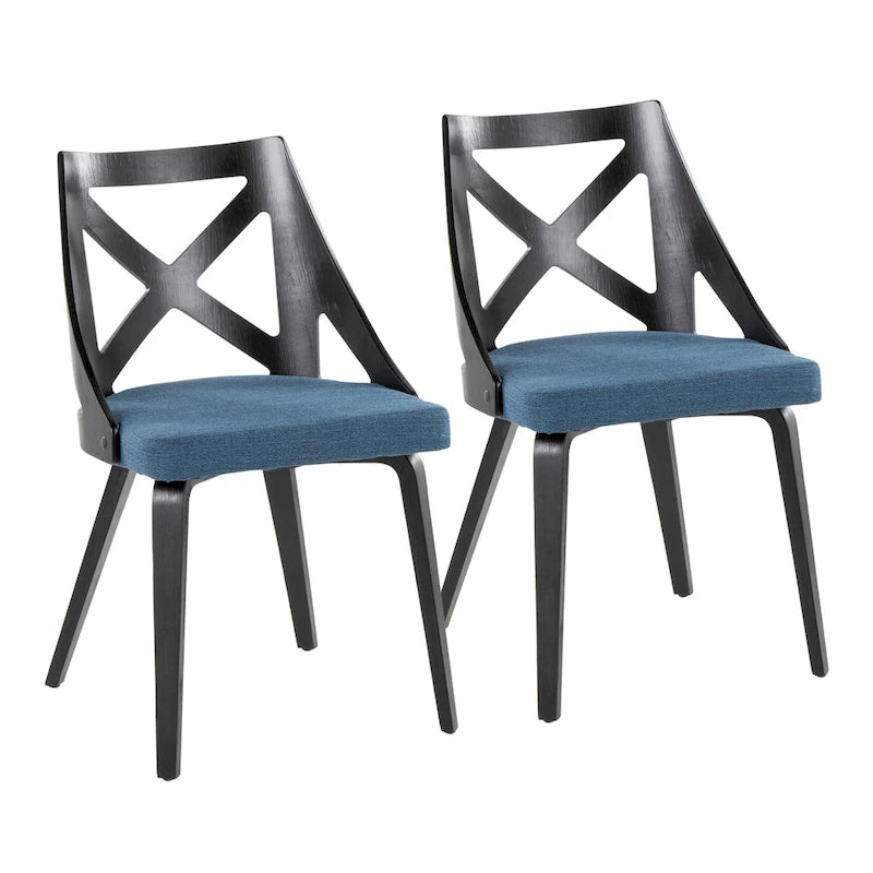 Chaise de ferme Charlotte de Gray Barn - Lot de 2