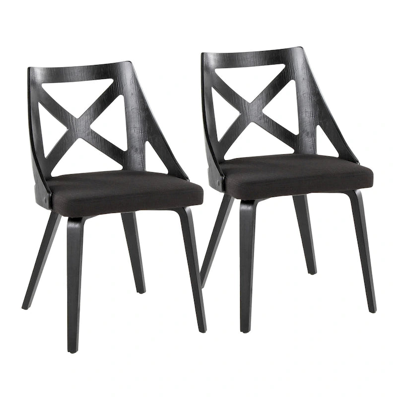 Chaise de ferme Charlotte de Gray Barn - Lot de 2