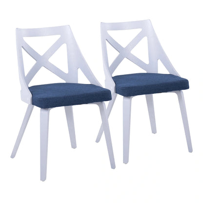 Chaise de ferme Charlotte de Gray Barn - Lot de 2