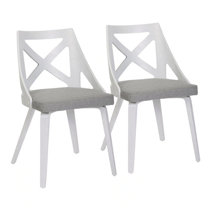 Chaise de ferme Charlotte de Gray Barn - Lot de 2