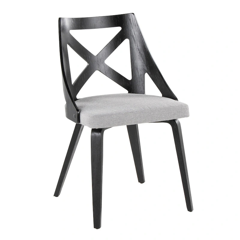 Chaise de ferme Charlotte de Gray Barn - Lot de 2