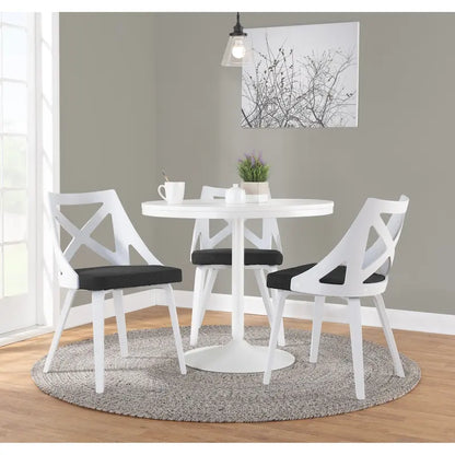 Chaise de ferme Charlotte de Gray Barn - Lot de 2