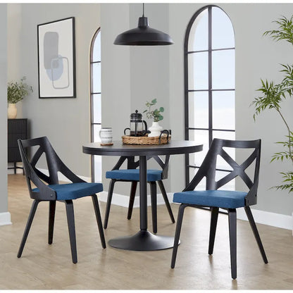 Chaise de ferme Charlotte de Gray Barn - Lot de 2