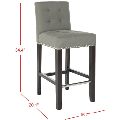 Tabouret de bar SAFAVIEH Lashunda 61 cm (24 po) - 42,4 cm (16,7 po) L x 51 cm (20,1 po) l x 87,4 cm (34,4 po) H