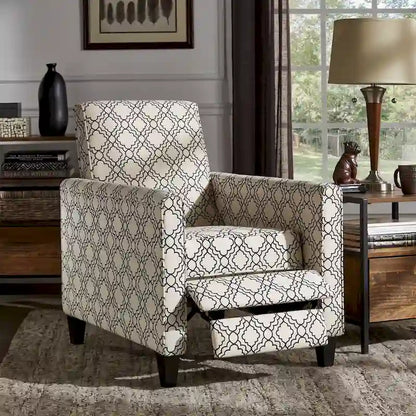 Fauteuil inclinable Tabitha en tissu par iNSPIRE Q Modern