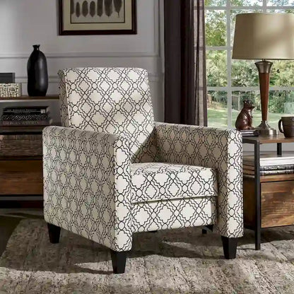 Fauteuil inclinable Tabitha en tissu par iNSPIRE Q Modern