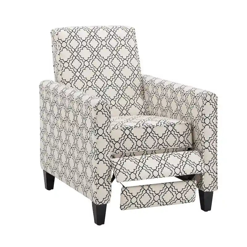 Fauteuil inclinable Tabitha en tissu par iNSPIRE Q Modern