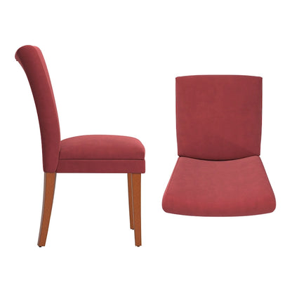 Chaises de salle à manger rembourrées Dinant Parsons (lot de 2) - Chaise de salle à manger