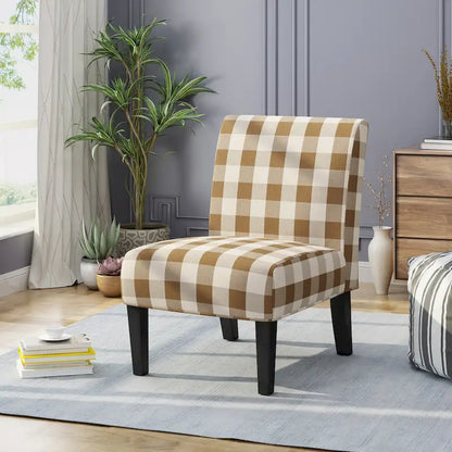 Fauteuil d'appoint Kassi en tissu contemporain de Christopher Knight Home