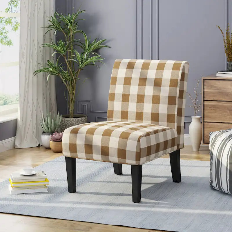 Fauteuil d'appoint Kassi en tissu contemporain de Christopher Knight Home