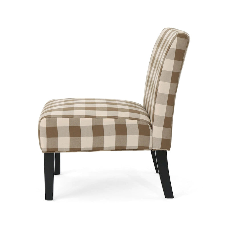 Fauteuil d'appoint Kassi en tissu contemporain de Christopher Knight Home