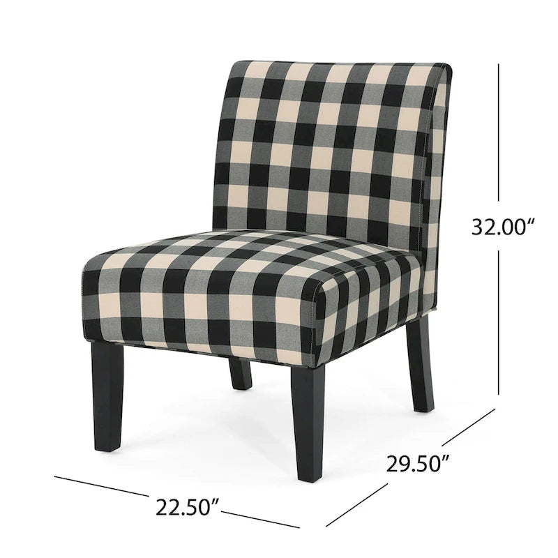 Fauteuil d'appoint Kassi en tissu contemporain de Christopher Knight Home