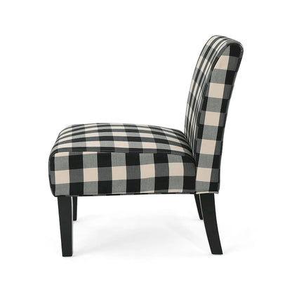 Fauteuil d'appoint Kassi en tissu contemporain de Christopher Knight Home