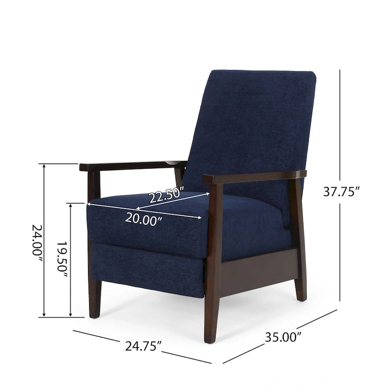 Fauteuil inclinable rembourré Plevna de Christopher Knight Home