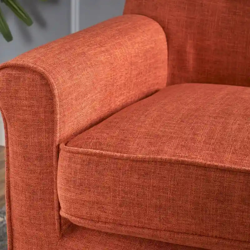 Canapé deux places en tissu Mariah style Mid-Century par Christopher Knight Home