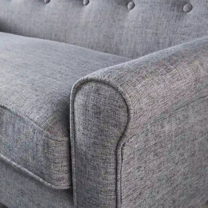 Canapé deux places en tissu Mariah style Mid-Century par Christopher Knight Home
