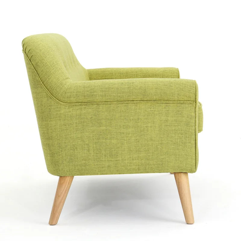 Canapé deux places en tissu Mariah style Mid-Century par Christopher Knight Home