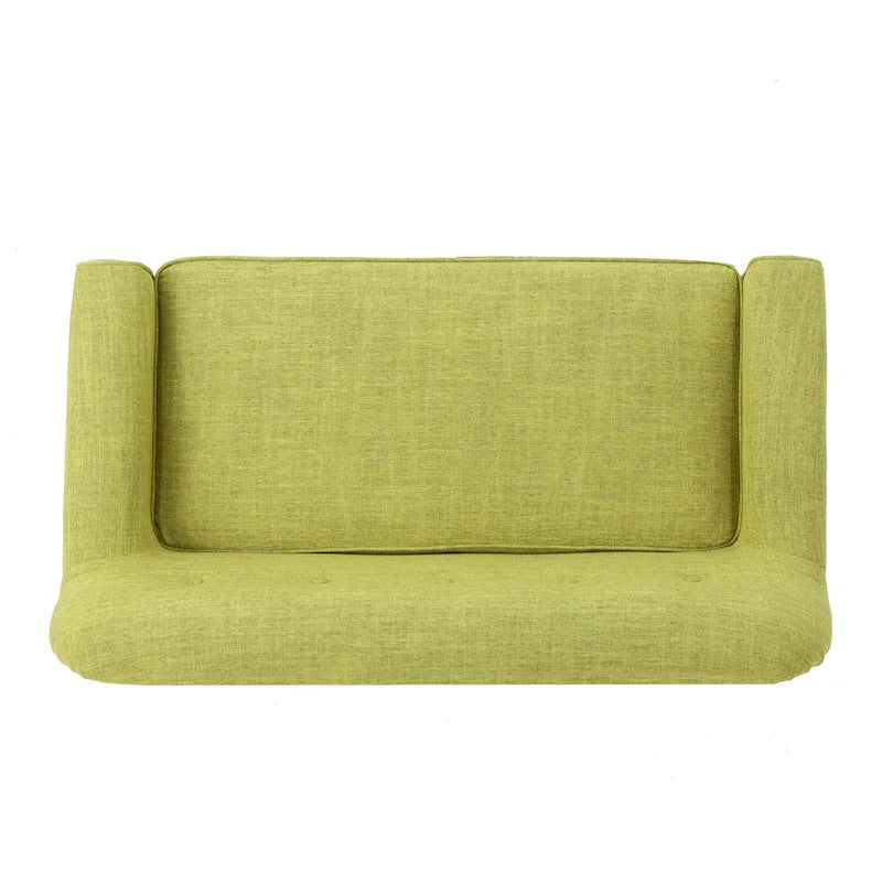 Canapé deux places en tissu Mariah style Mid-Century par Christopher Knight Home