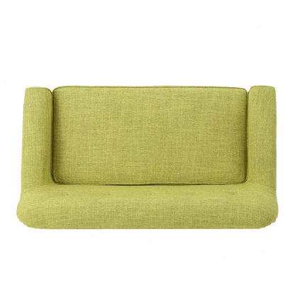 Canapé deux places en tissu Mariah style Mid-Century par Christopher Knight Home
