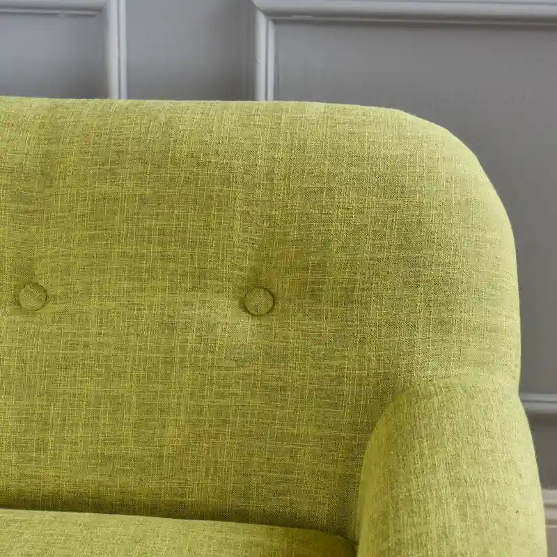 Canapé deux places en tissu Mariah style Mid-Century par Christopher Knight Home