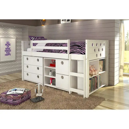 Lit mezzanine bas modulaire Donco Kids Circles