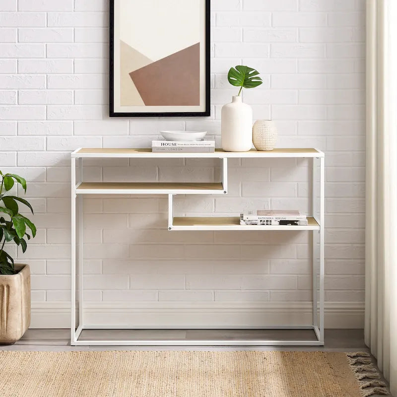 Table d'entrée moderne à deux niveaux Middlebrook Designs